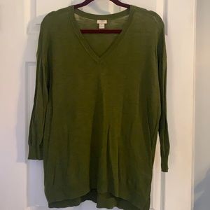 JCrew Lightweight V-Neck Sweater